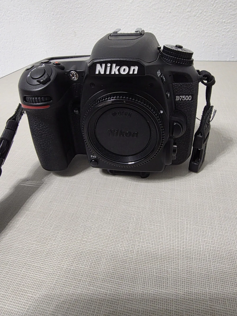 Nikon D7500 Digital SLR Camera - Black
